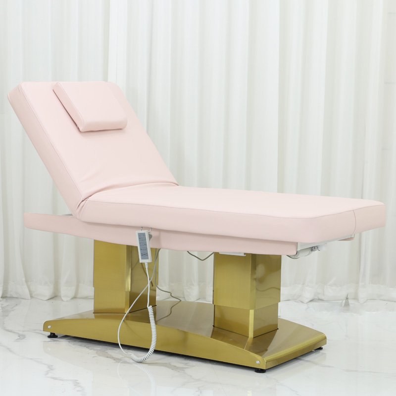 Electrical Beauty Salon Spa Massage Table Adjustable Treatment Facial Beauty Bed with 3 4 motors and rotation function