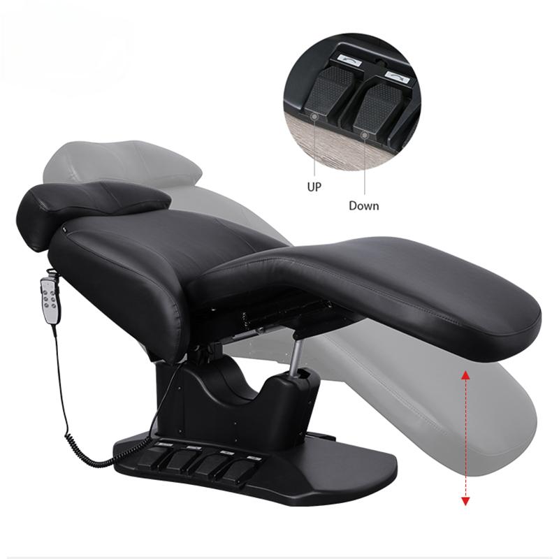 2024 new luxury business style male adult high end Beauty luxury Salon Modern Electric lay down shampoo Chair Spa for sale