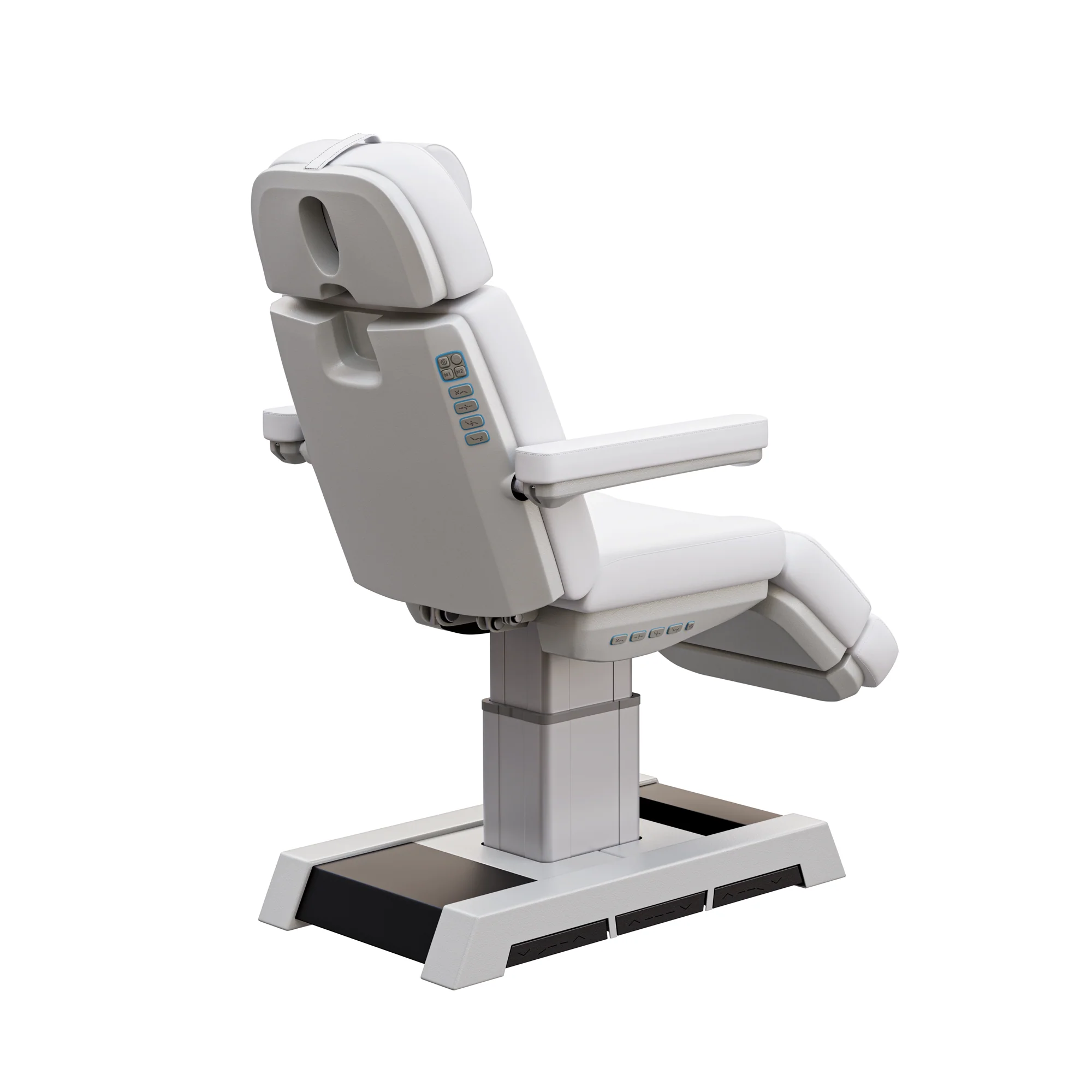 SilverFoxHeavyDutyMedicalGradePedestal4-MotorTreatmentChair-2218BN-3.webp